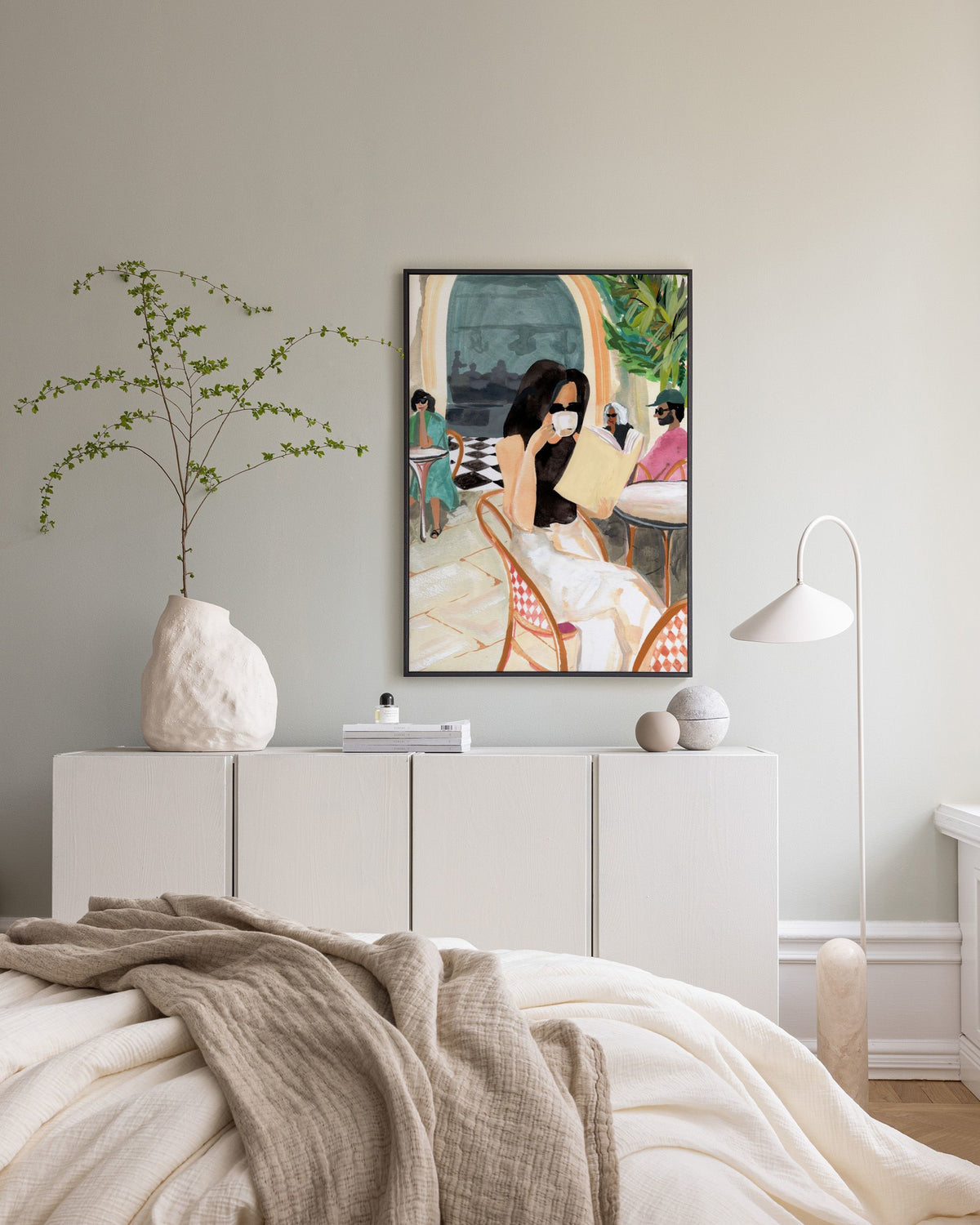Laura Page - Italian Girl Canvas print