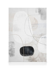 Abstract Watercolor Touch No1 Canvas print