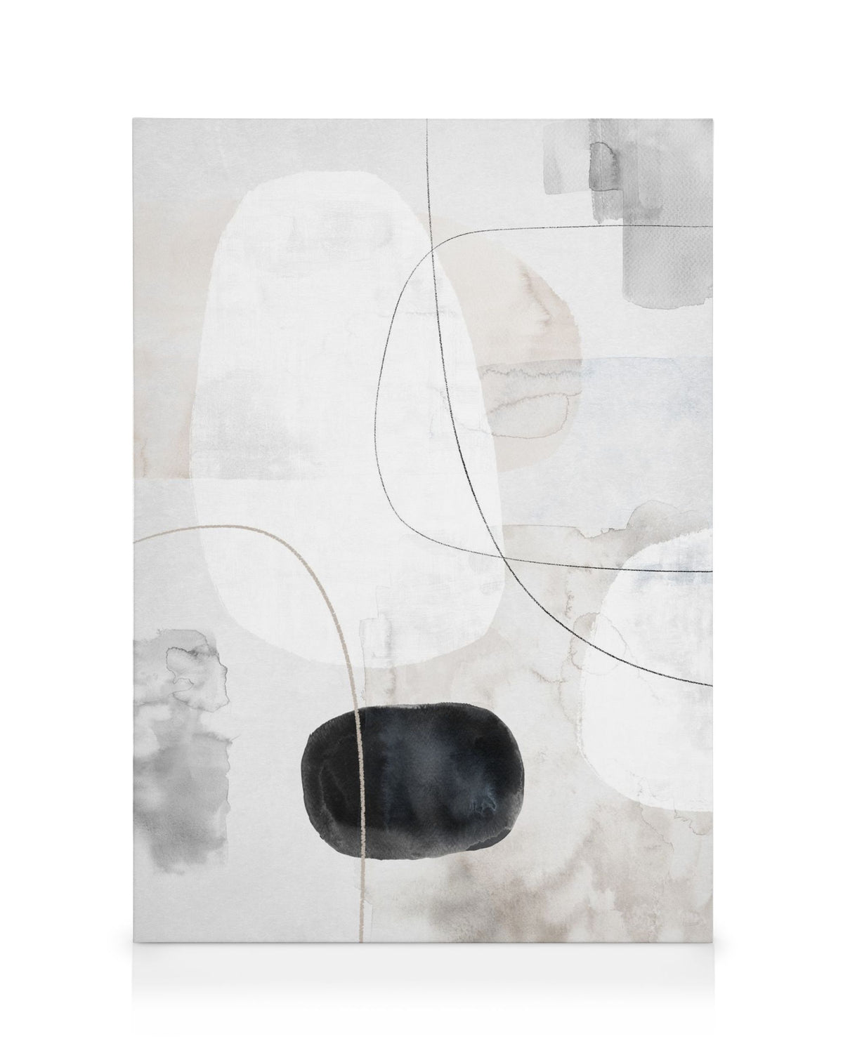 Abstract Watercolor Touch No1 Canvas print