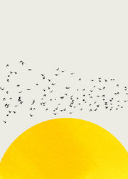 Boris Draschoff  Kubistika - A Thousand Birds Print