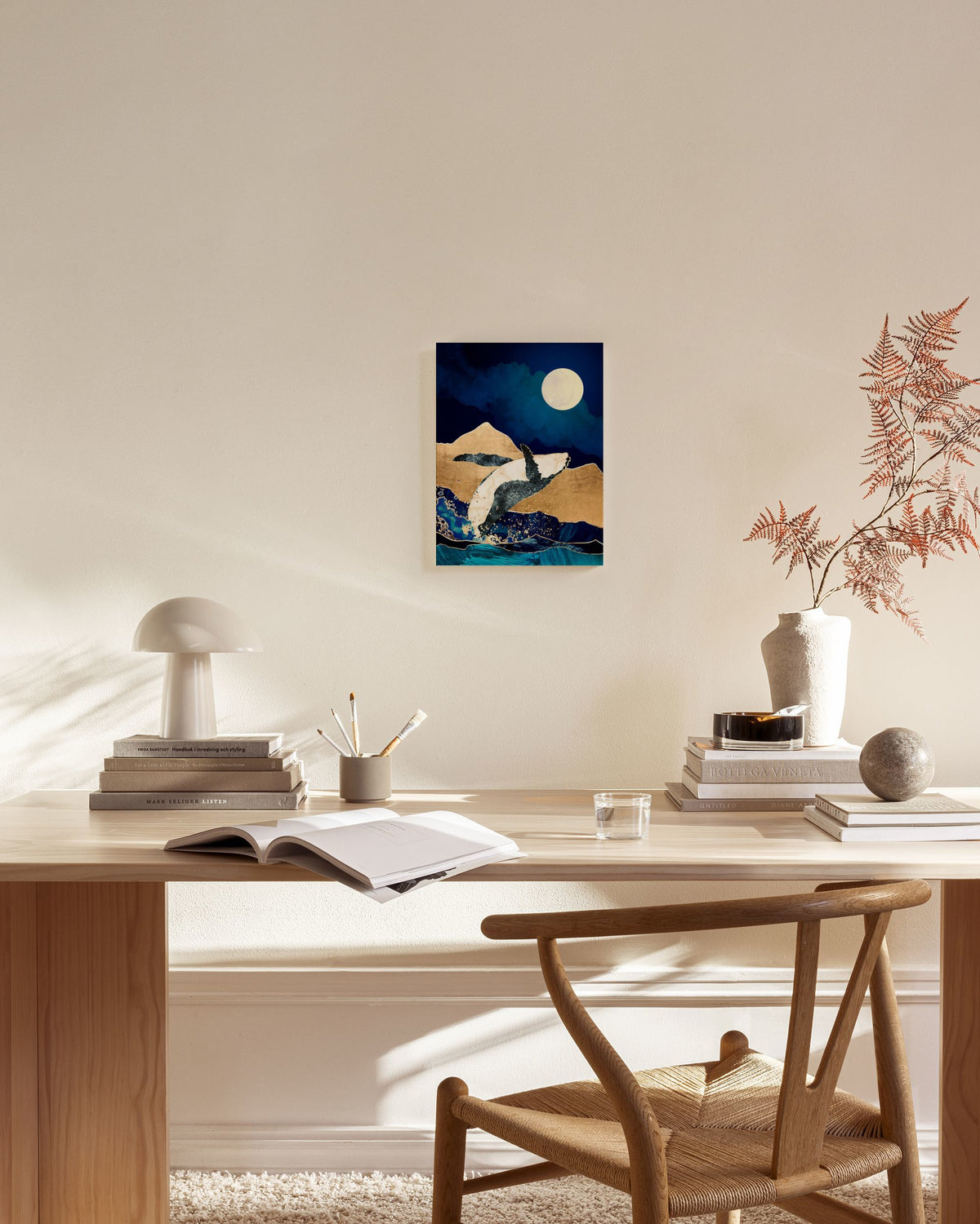 SpaceFrog Designs - Live Free Canvas print