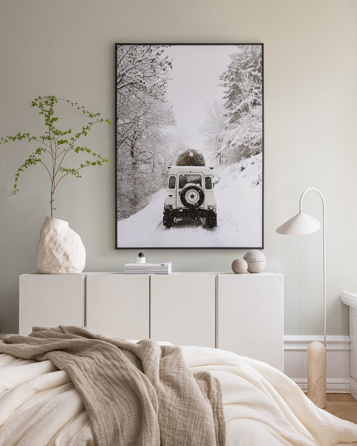 Holiday Delivery Canvas print