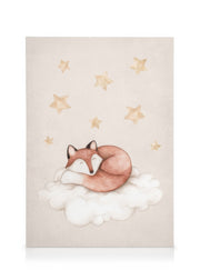 Dreaming Fox Canvas print