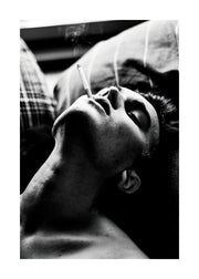 Smoking In Bed Print