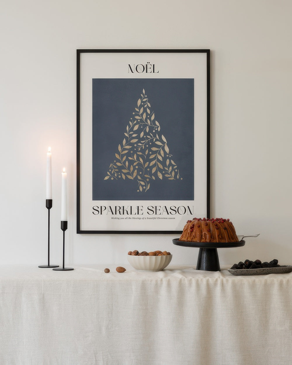 Golden Tree Print