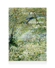 Van Gogh - River Bank in Springtime Canvas print