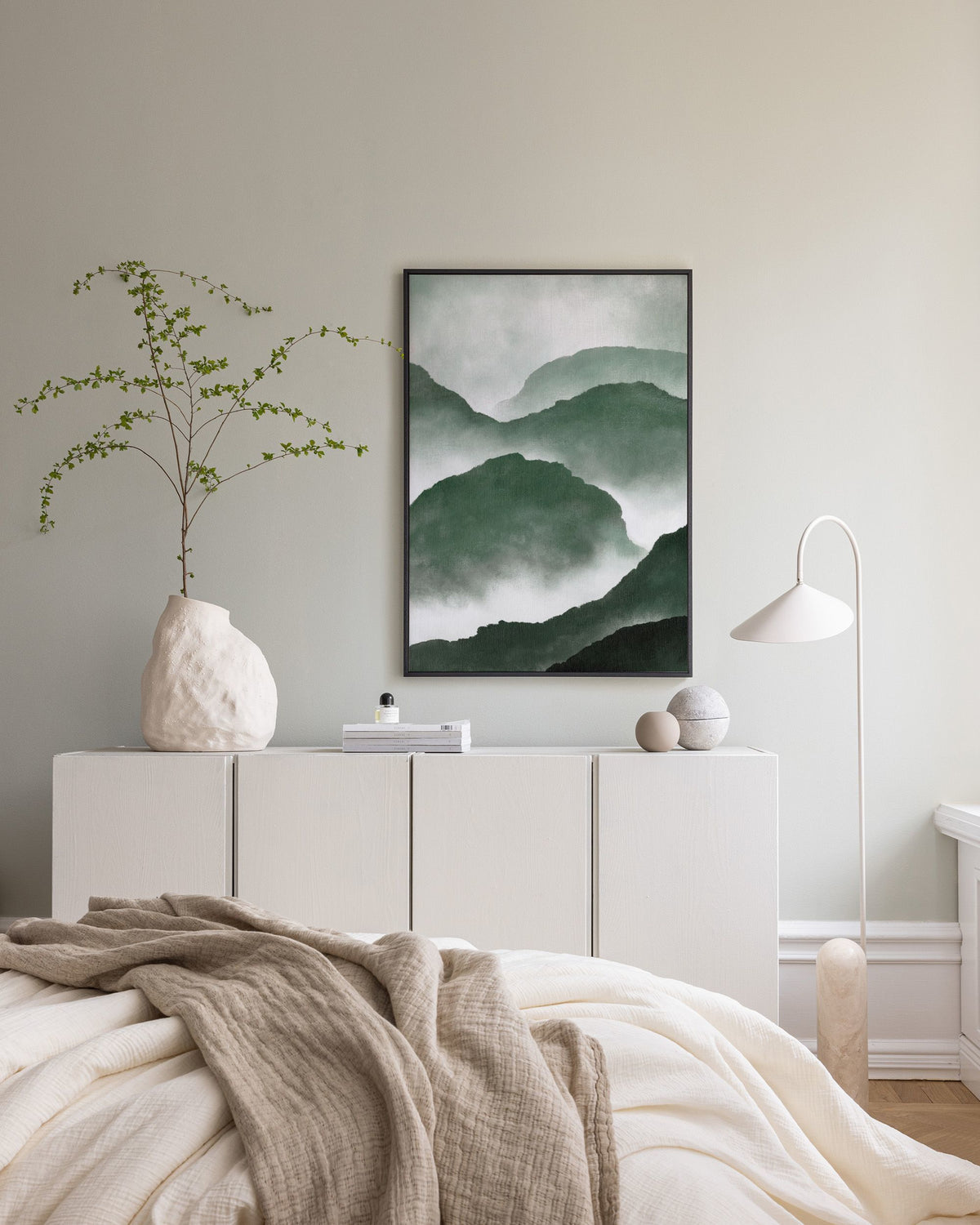 Mistscape No1 Canvas print