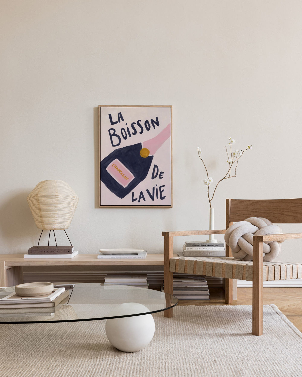 La Boisson de la Vie Canvas print