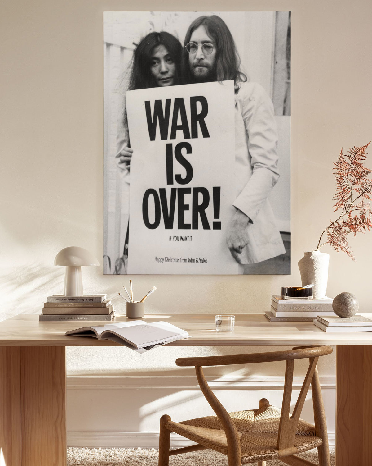 War is Over Canvas print
