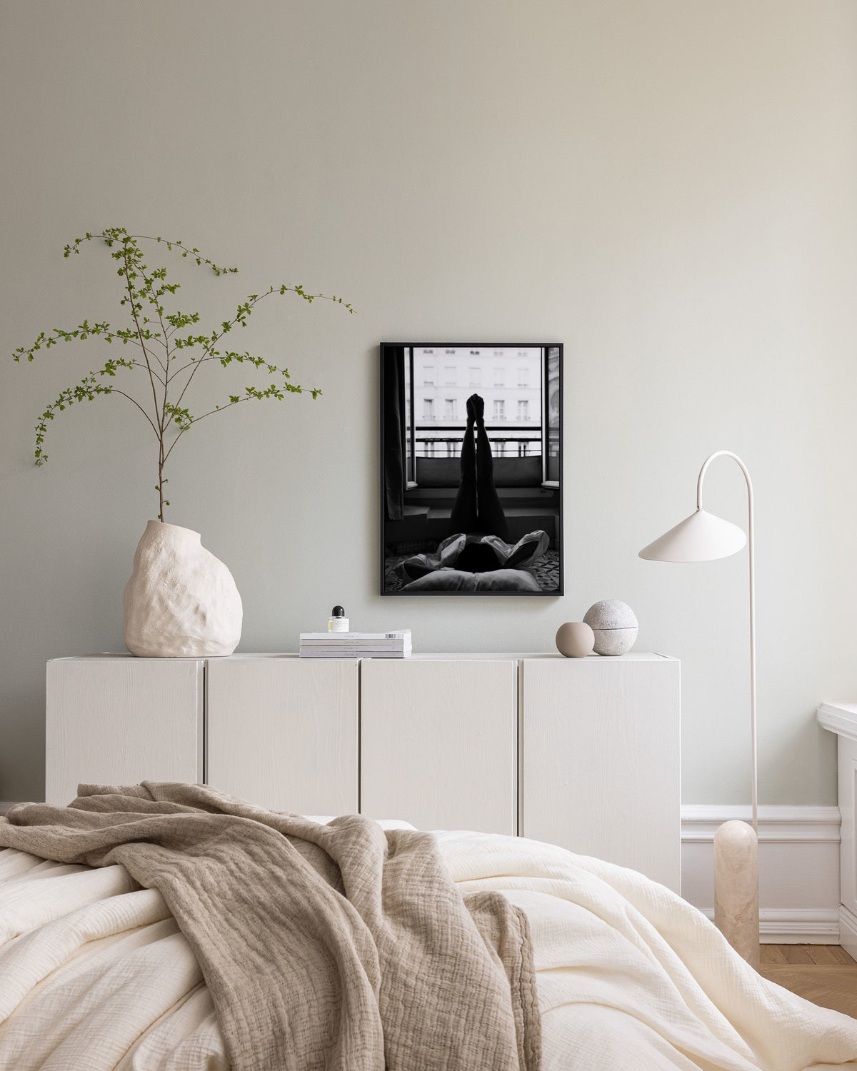 Paris Window Canvas print