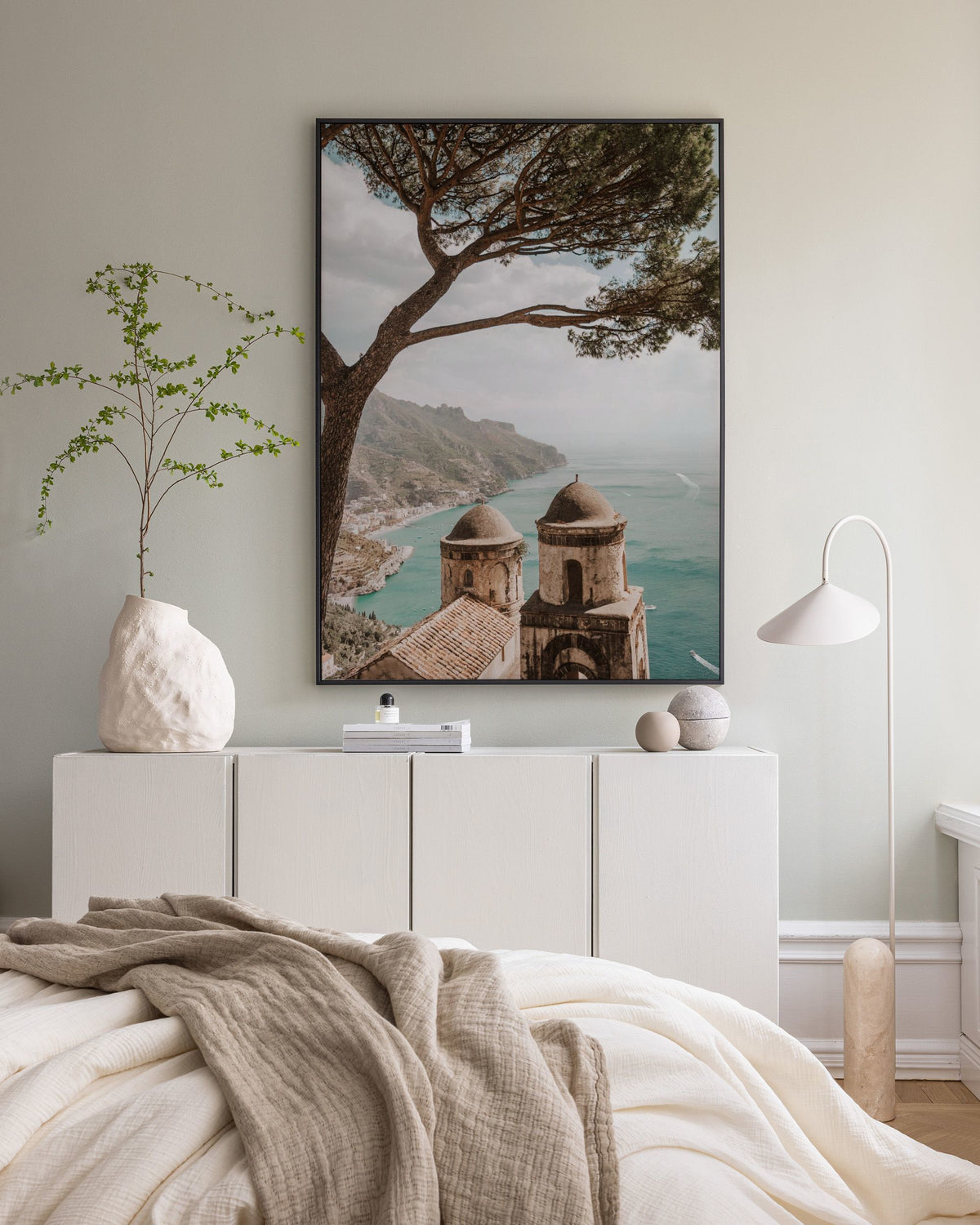 Villa Rudolfo View Canvas print