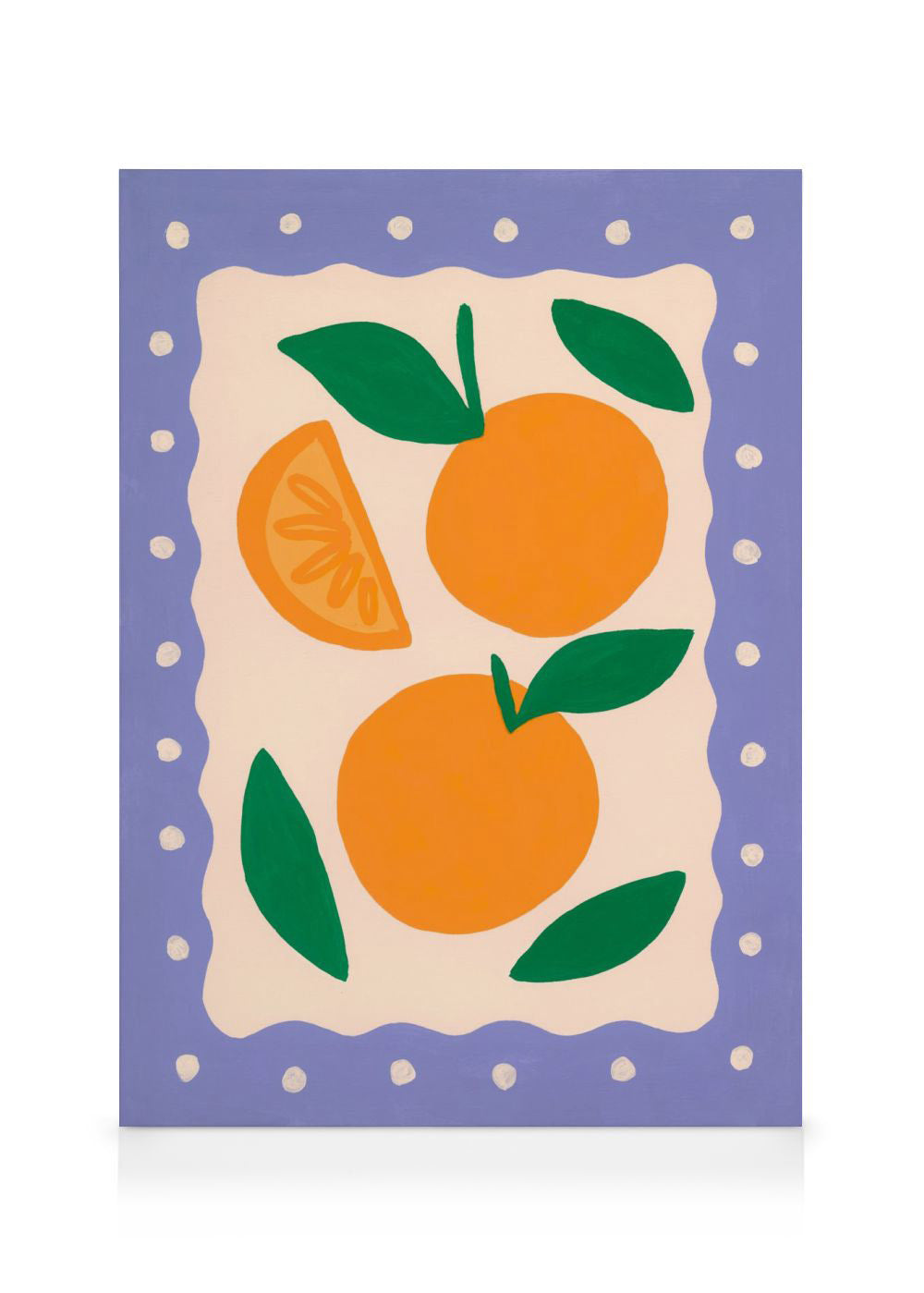 Popping Oranges Canvas