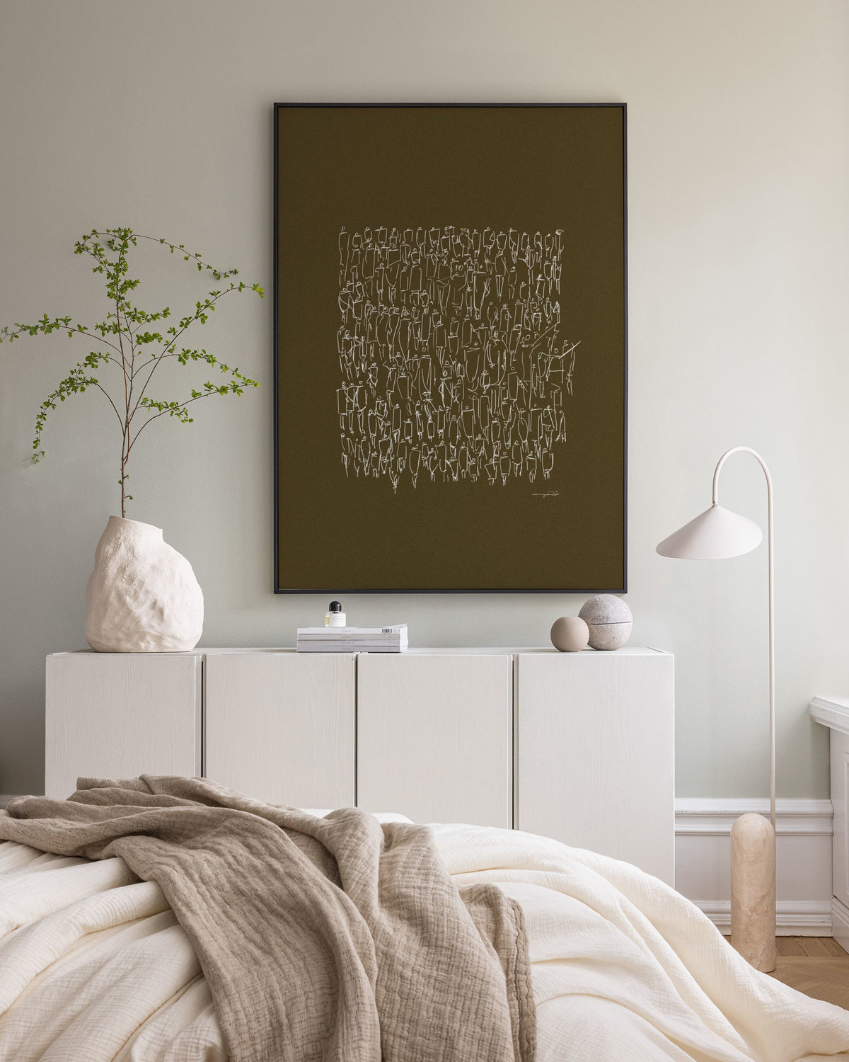 Mie & Him - People Canvas print