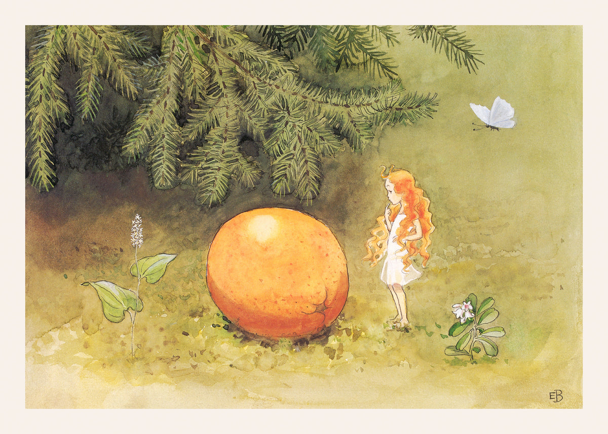 Elsa Beskow - The Sun Egg Print