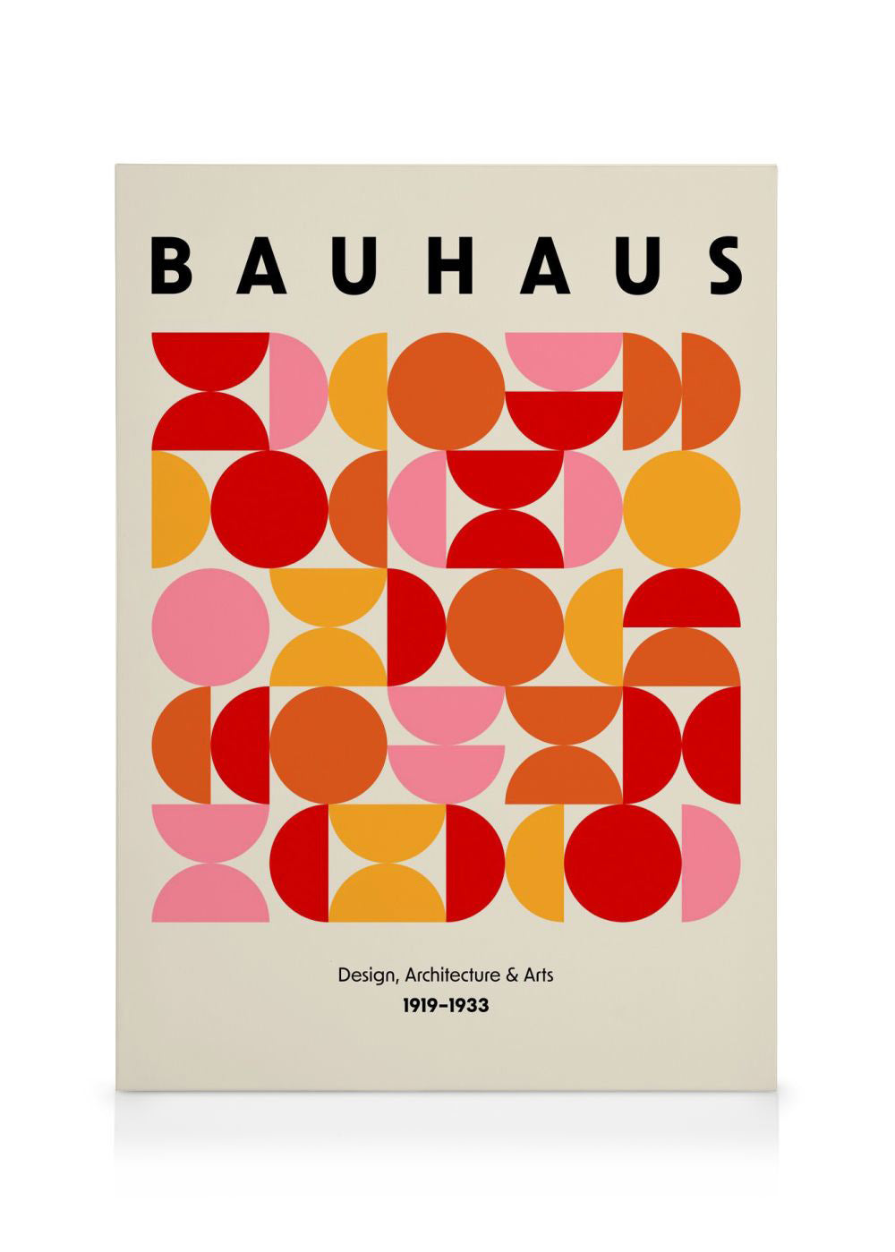 Bauhaus Shapes Canvas print