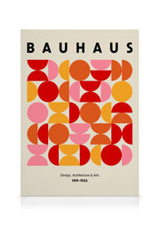 Bauhaus Shapes Canvas print