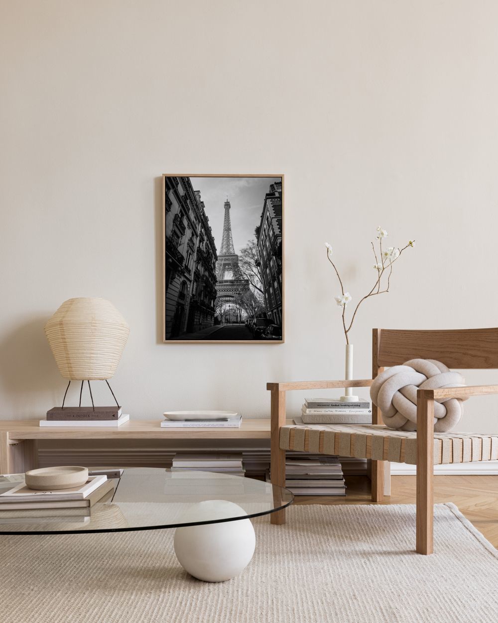 Street Of Paris Canvas print