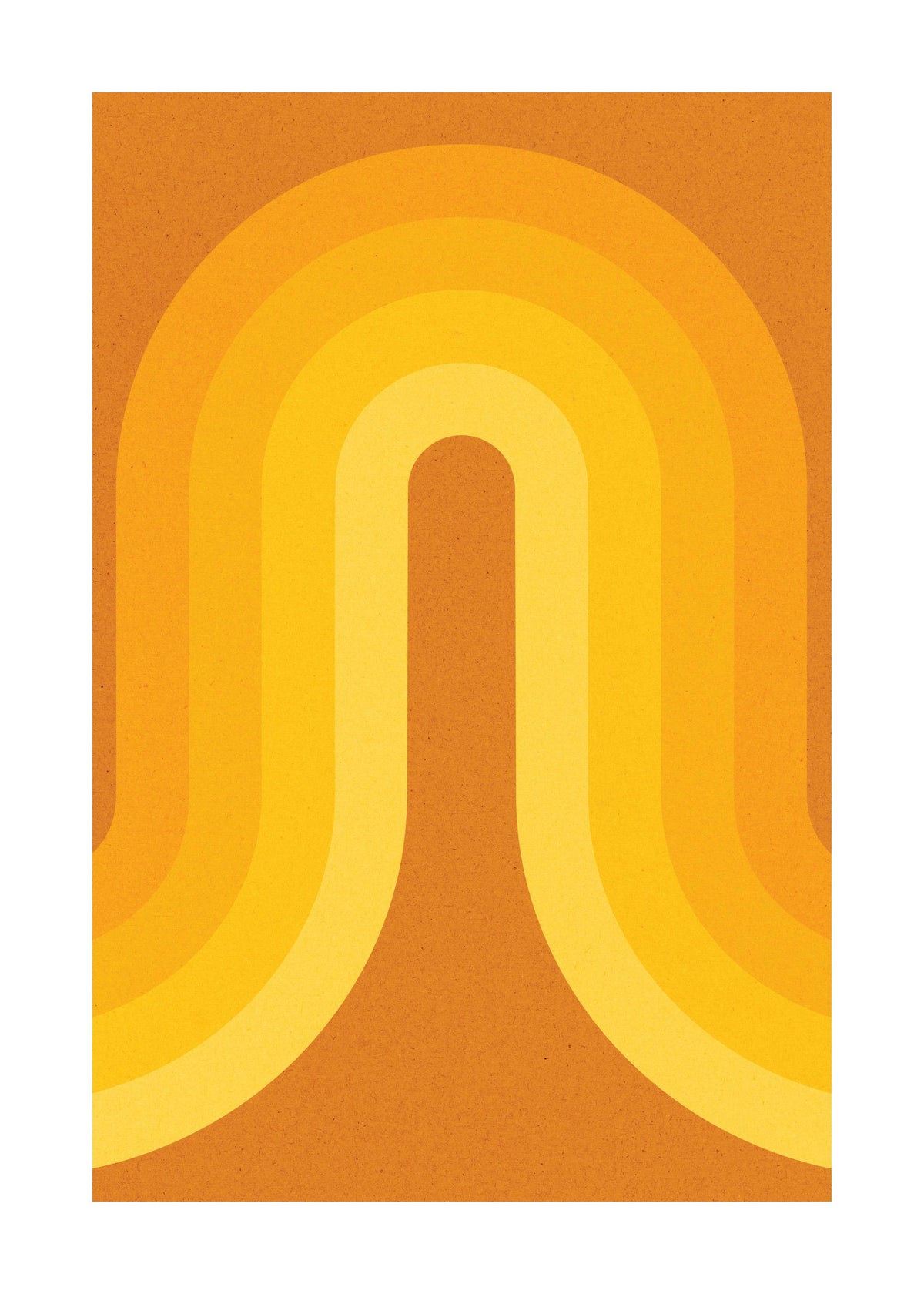 Retro Rainbow Print