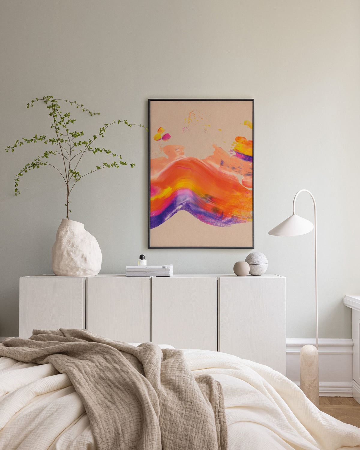 Sunset Stroke No2 Canvas print