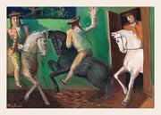 Cyprián Majerník - Riders On Horses Print