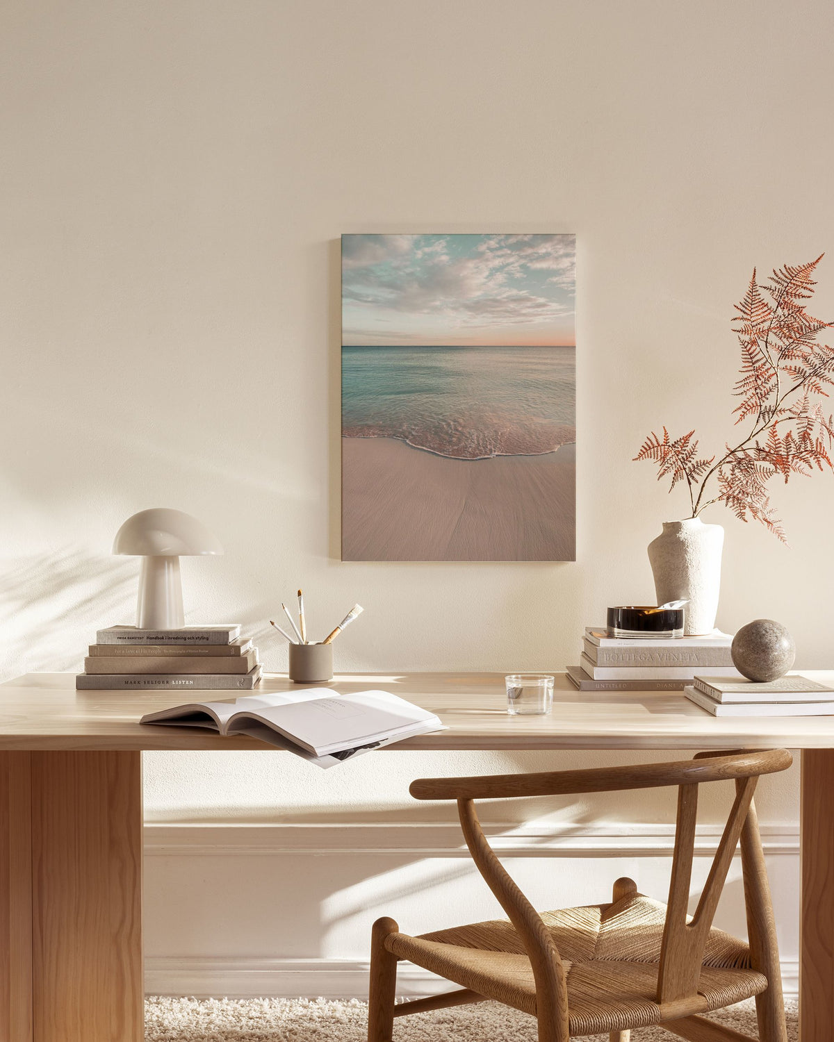 Calm Beach Canvas print