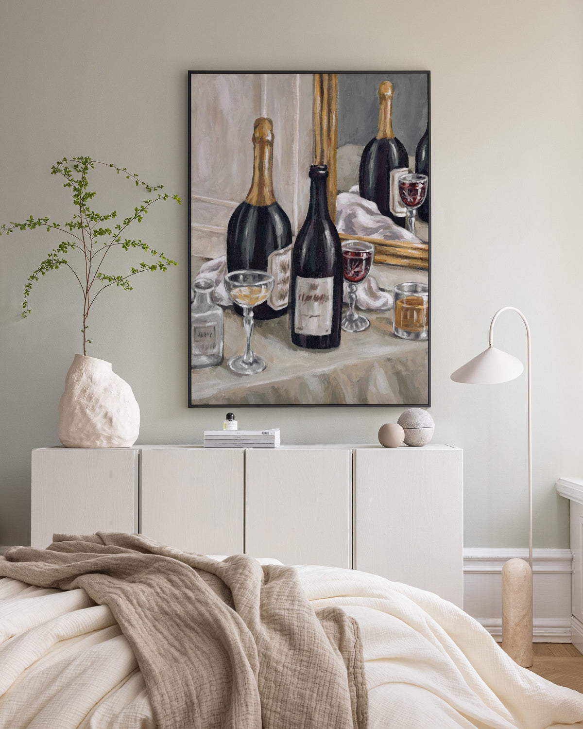Midnight in Provence Canvas print