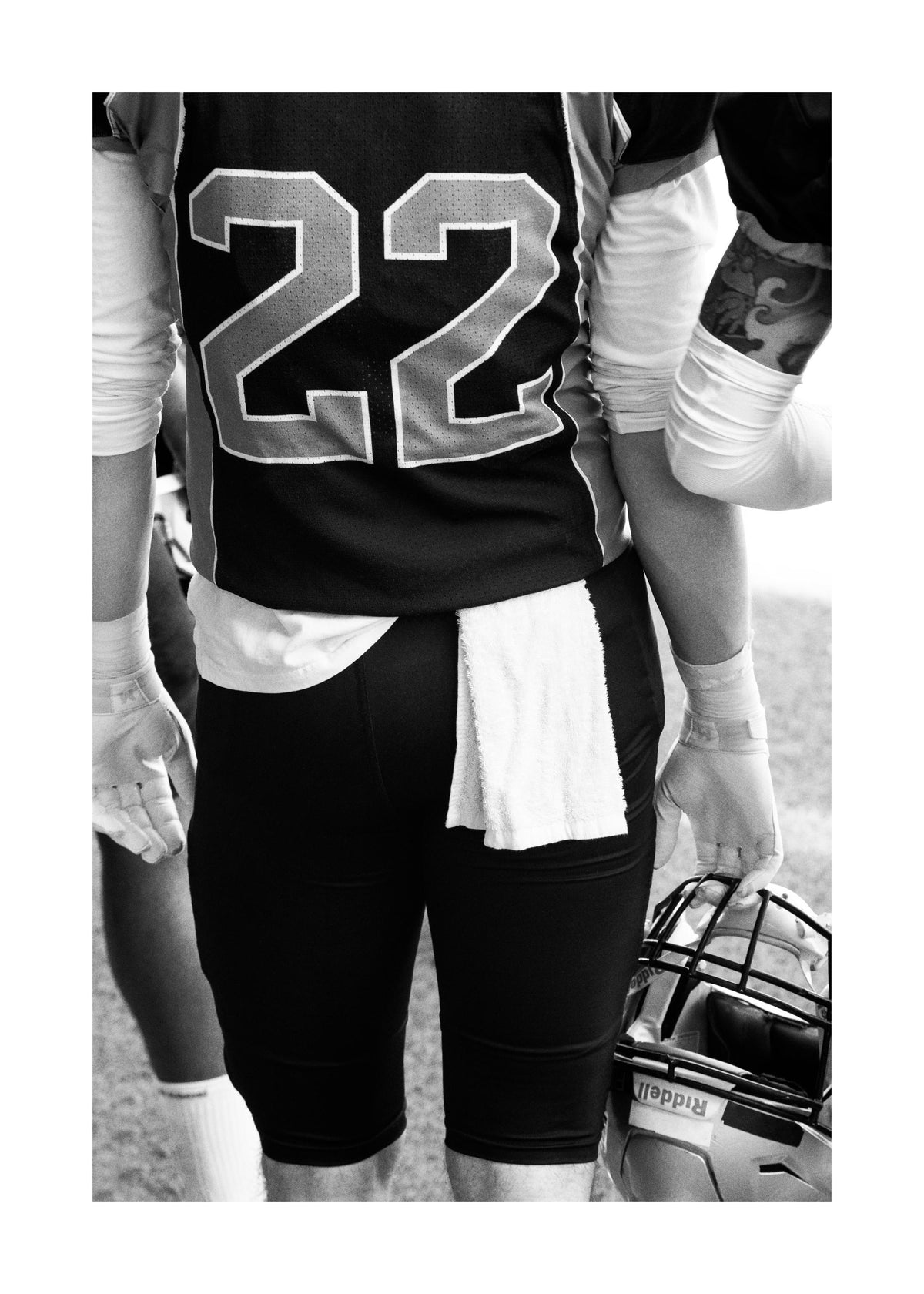 American Football Suit Print