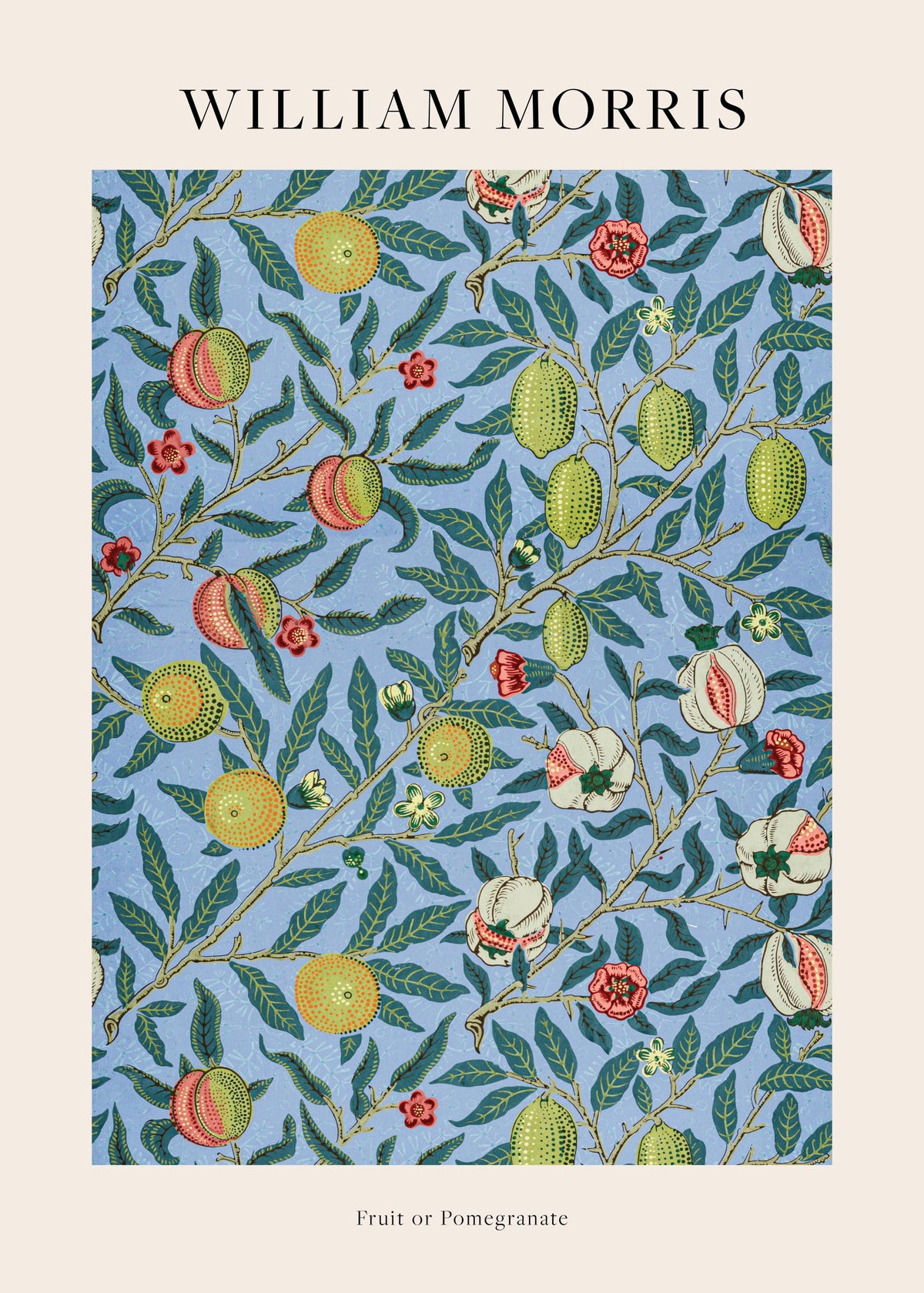 William Morris - Fruit or Pomegranate Print