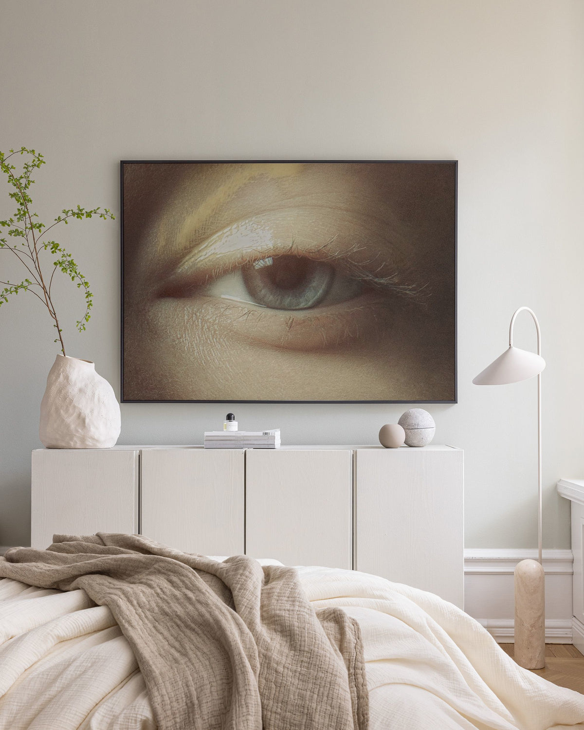 The Observer Canvas print