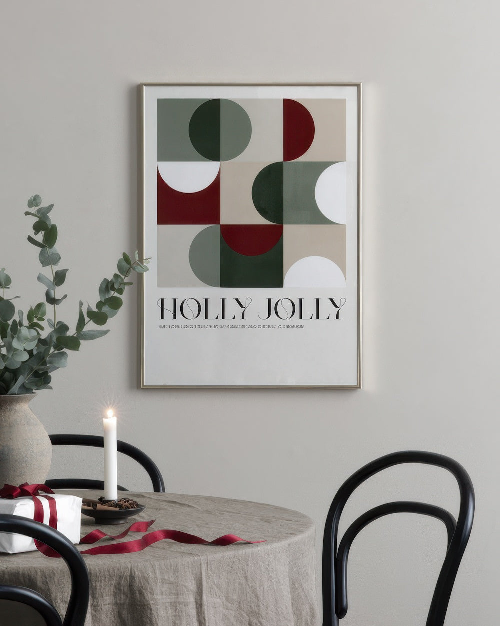 Holly Jolly Print