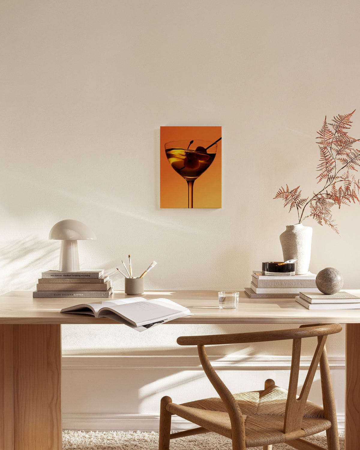 Moody Manhattan Canvas print