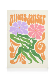 Allons Danser Canvas print