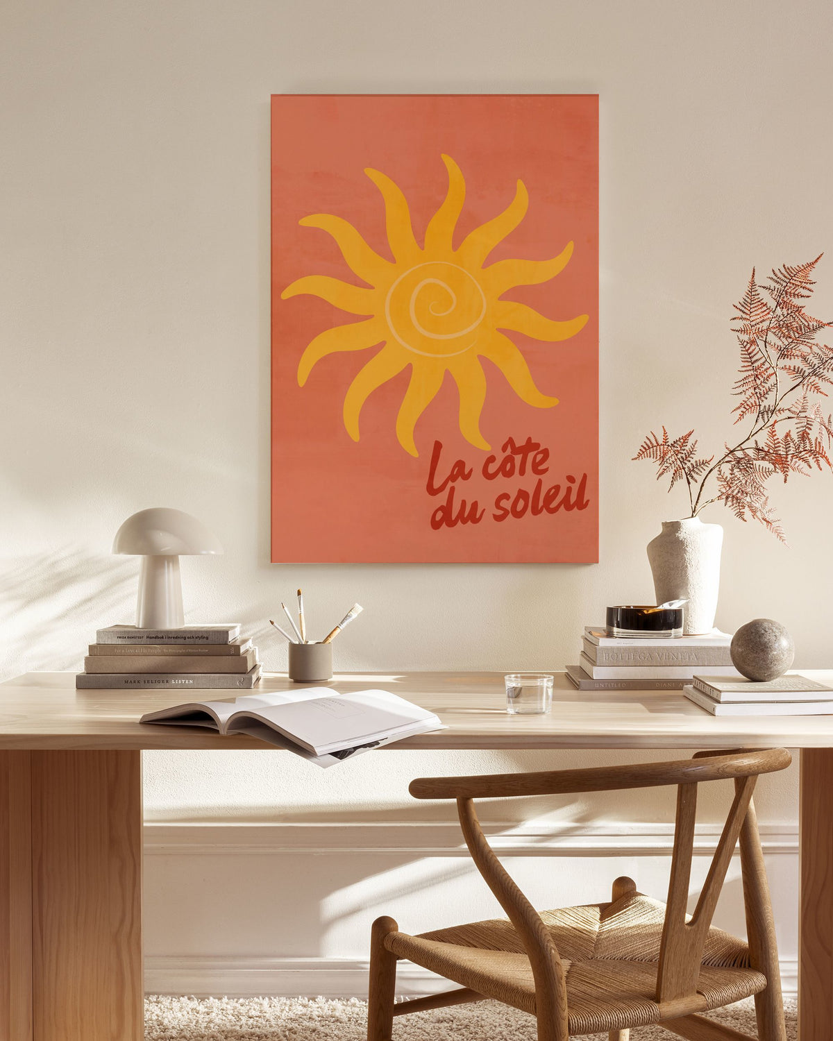 La Côte du Soleil Lienzo