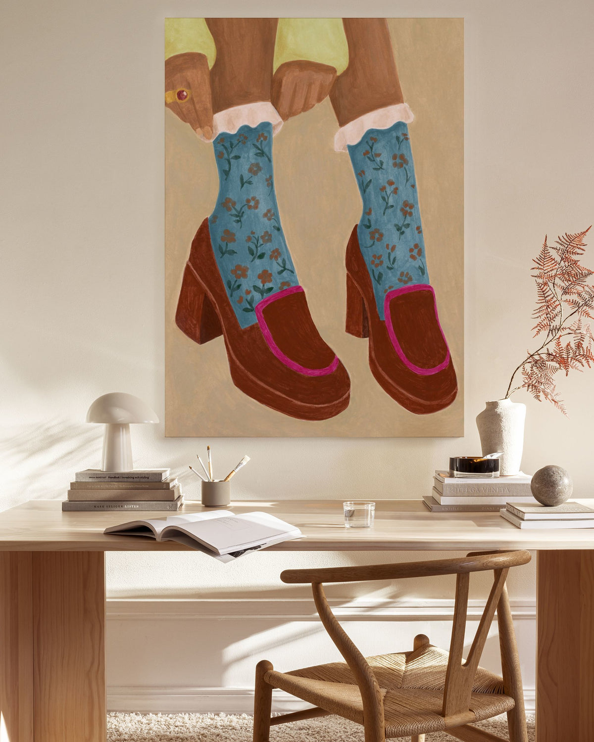 Almost Out the Door Canvas print