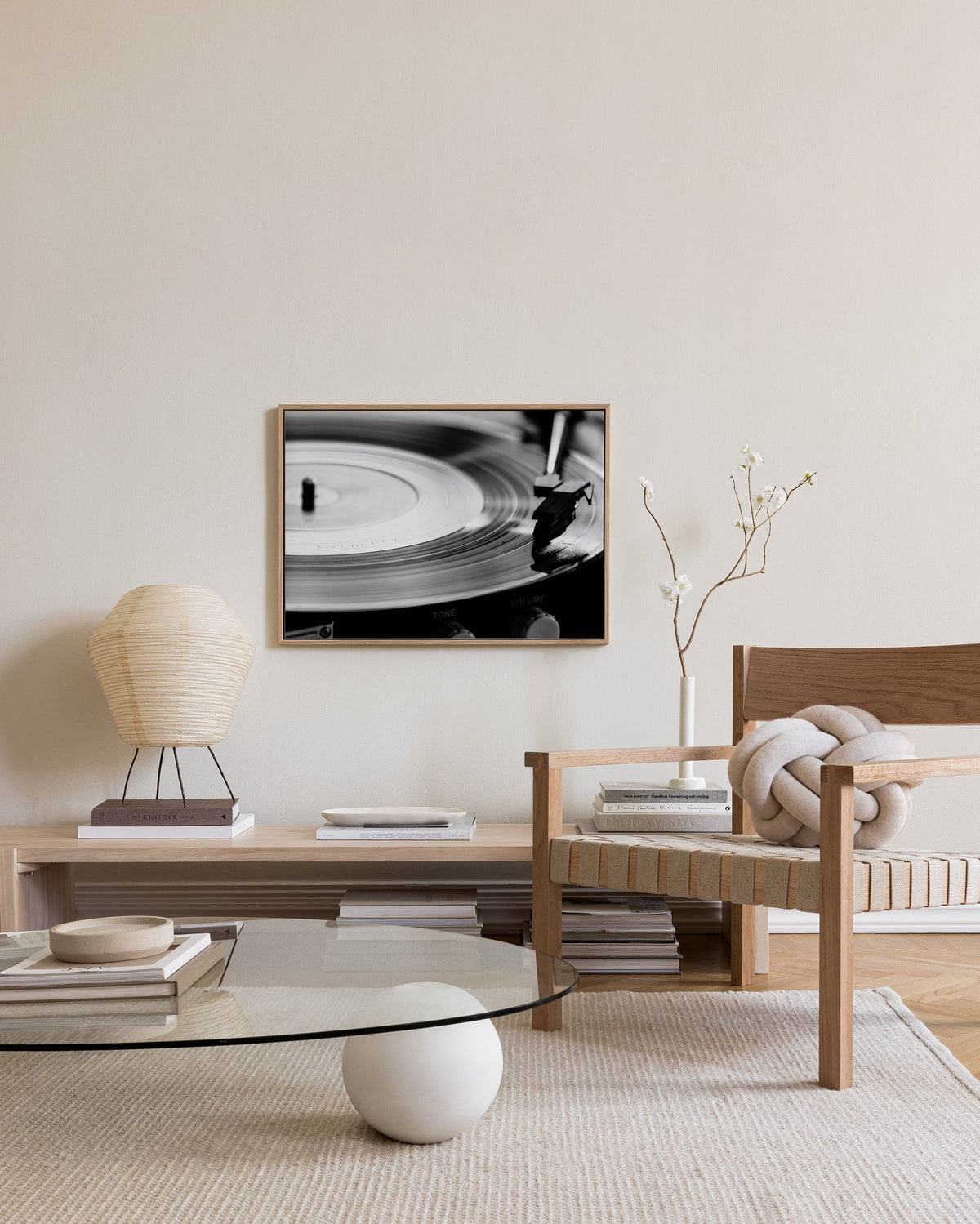 Record Player Canvas print