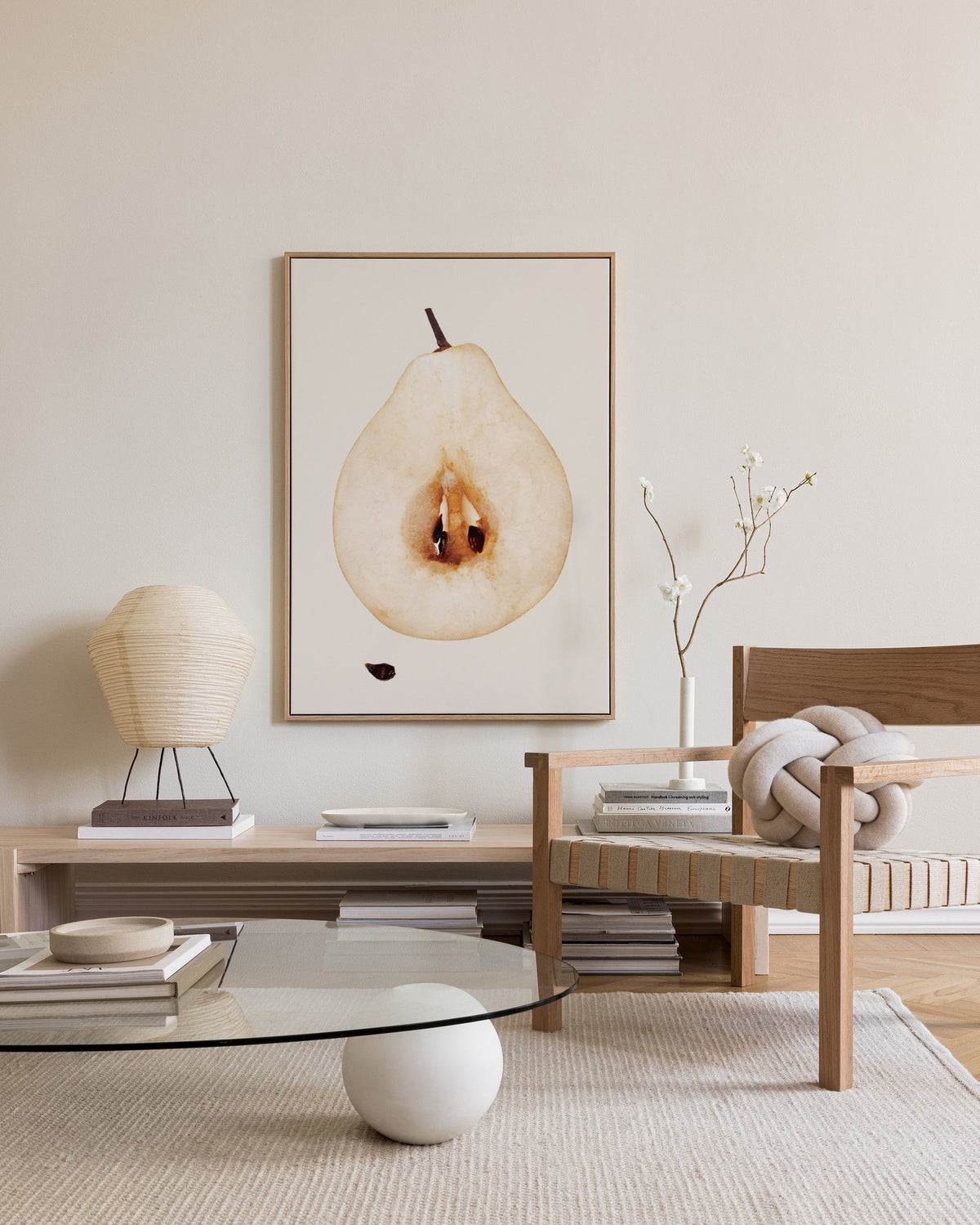 La Poire Canvas print