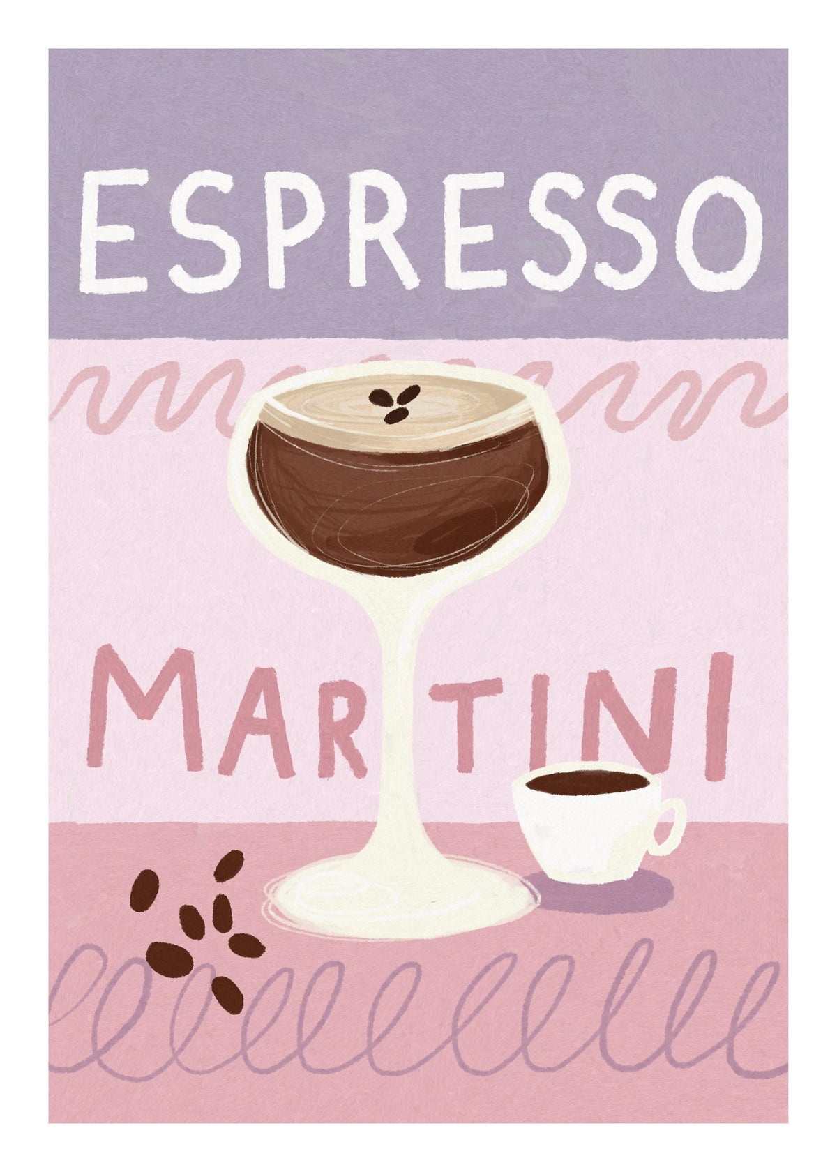 Espresso Martini Cocktail Print