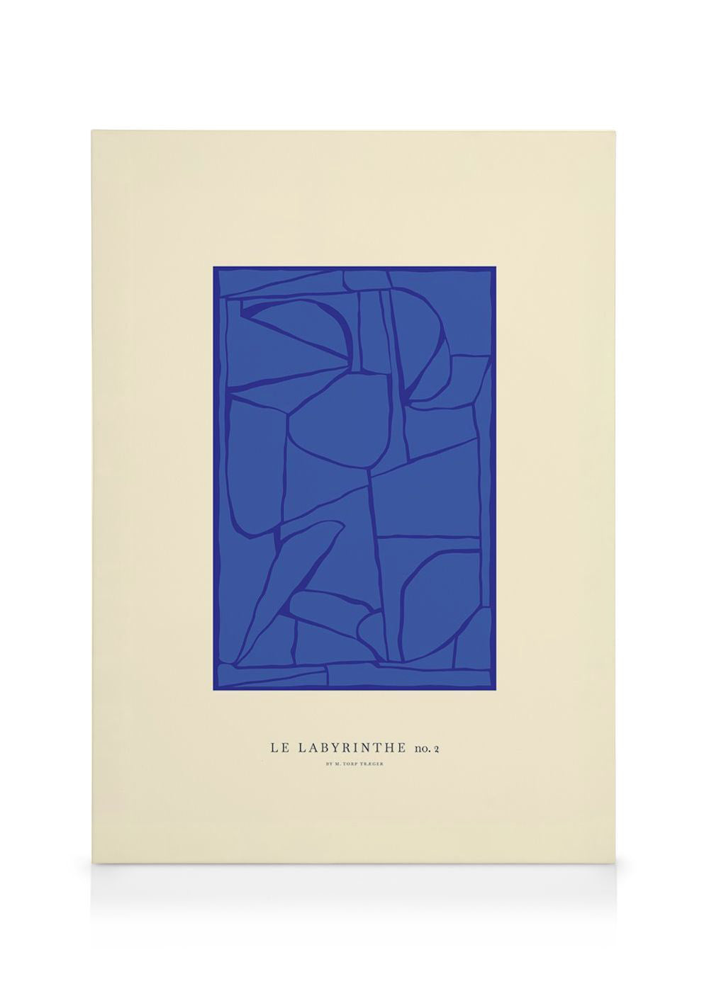 Mie & Him - Labyrinth No2 Canvas print