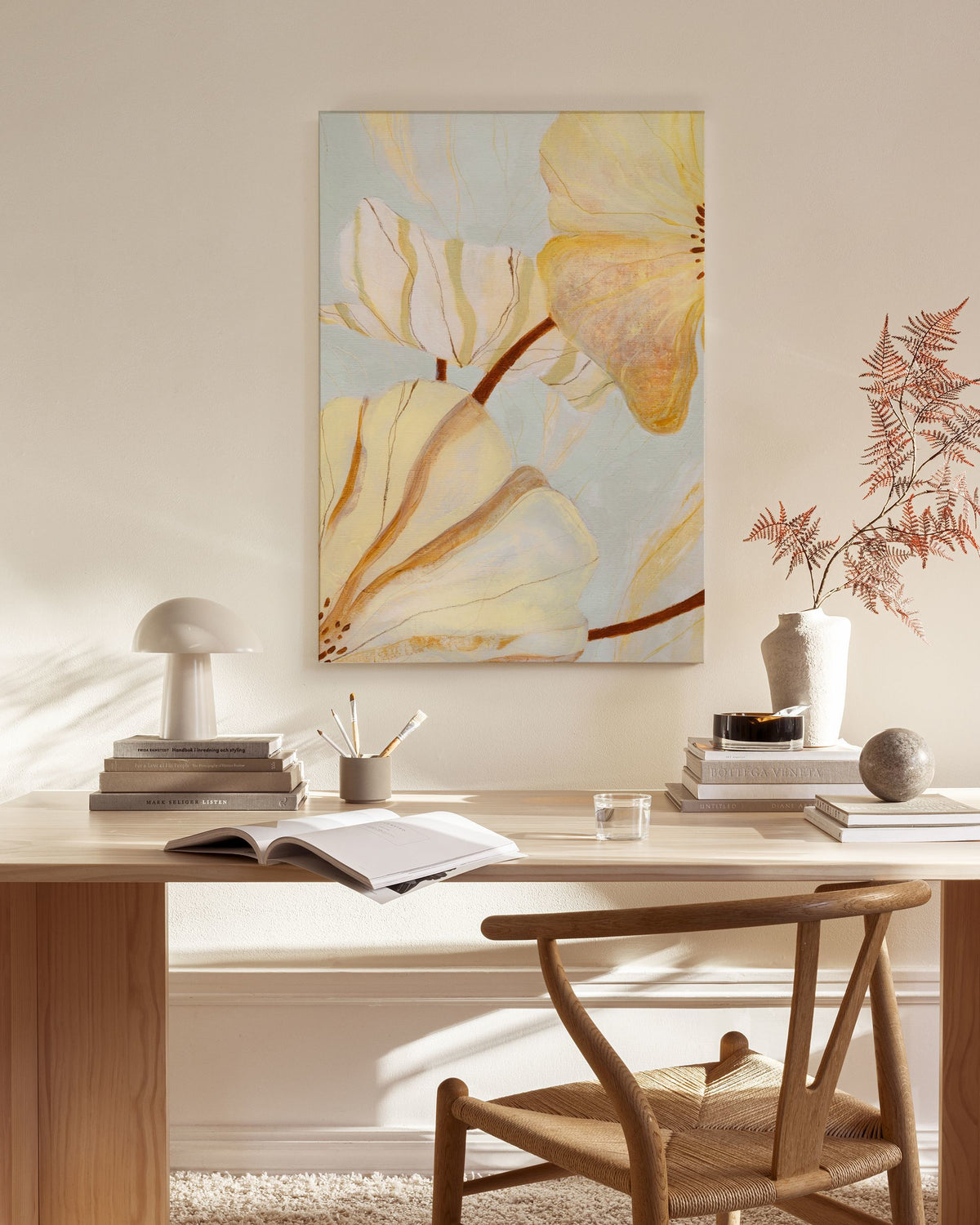 Abstract Blossoms Canvas print