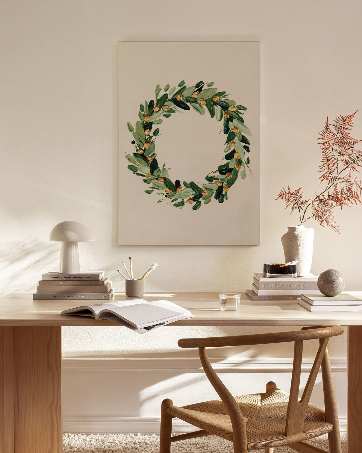 Winter Form Canvas print