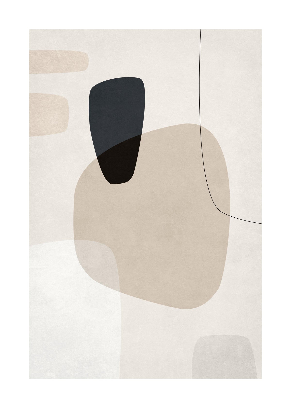 Graphic Neutrals No3 Print