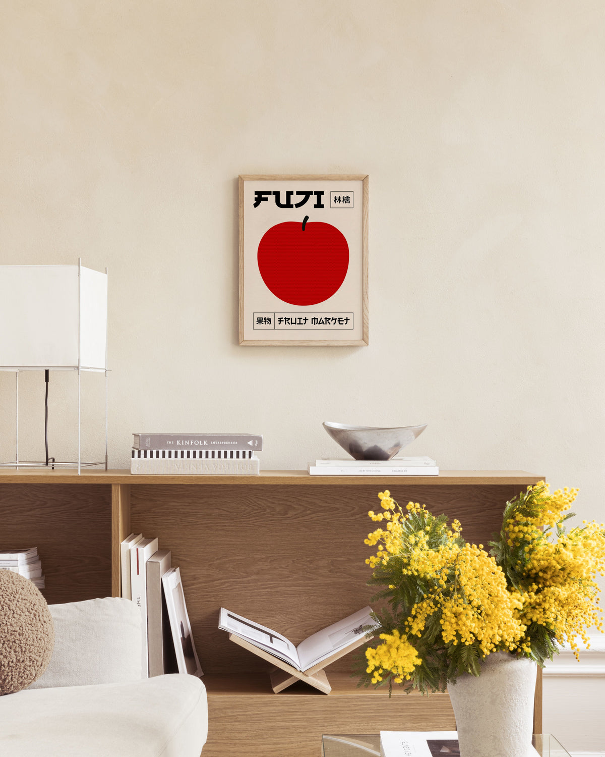 Fuji Fruit Market Print