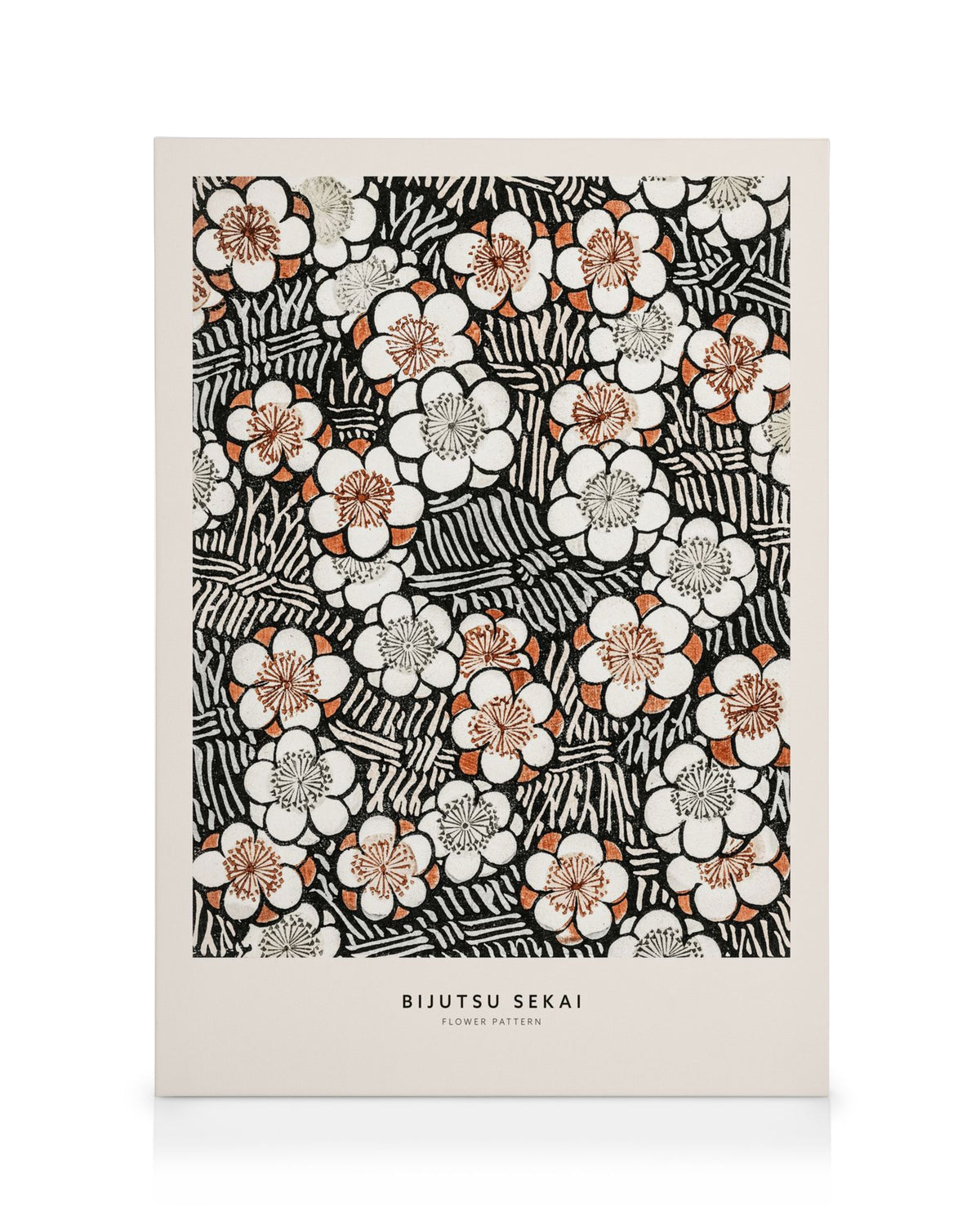 Watanabe Seitei - Floral Pattern Canvas print