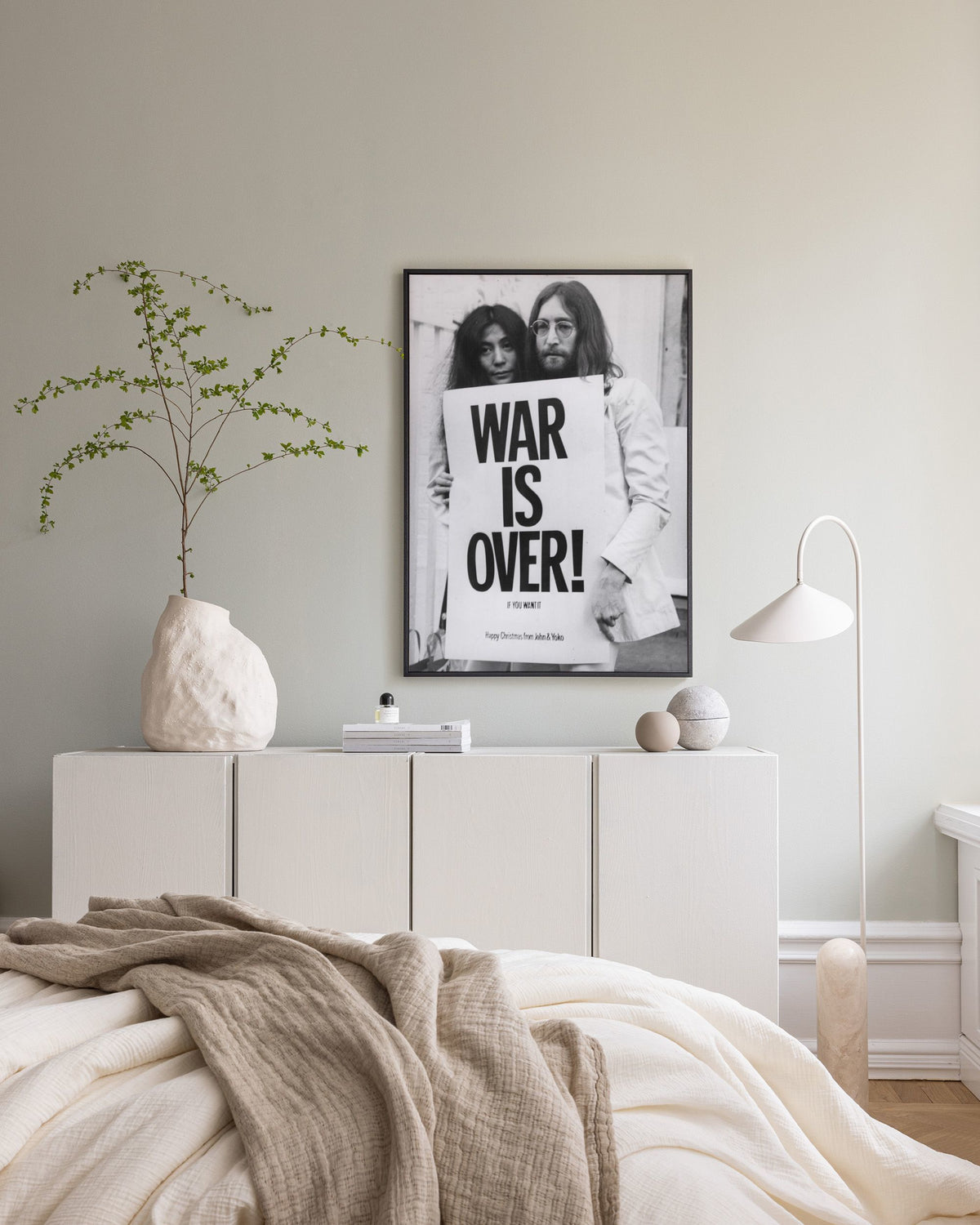 War is Over Canvas print