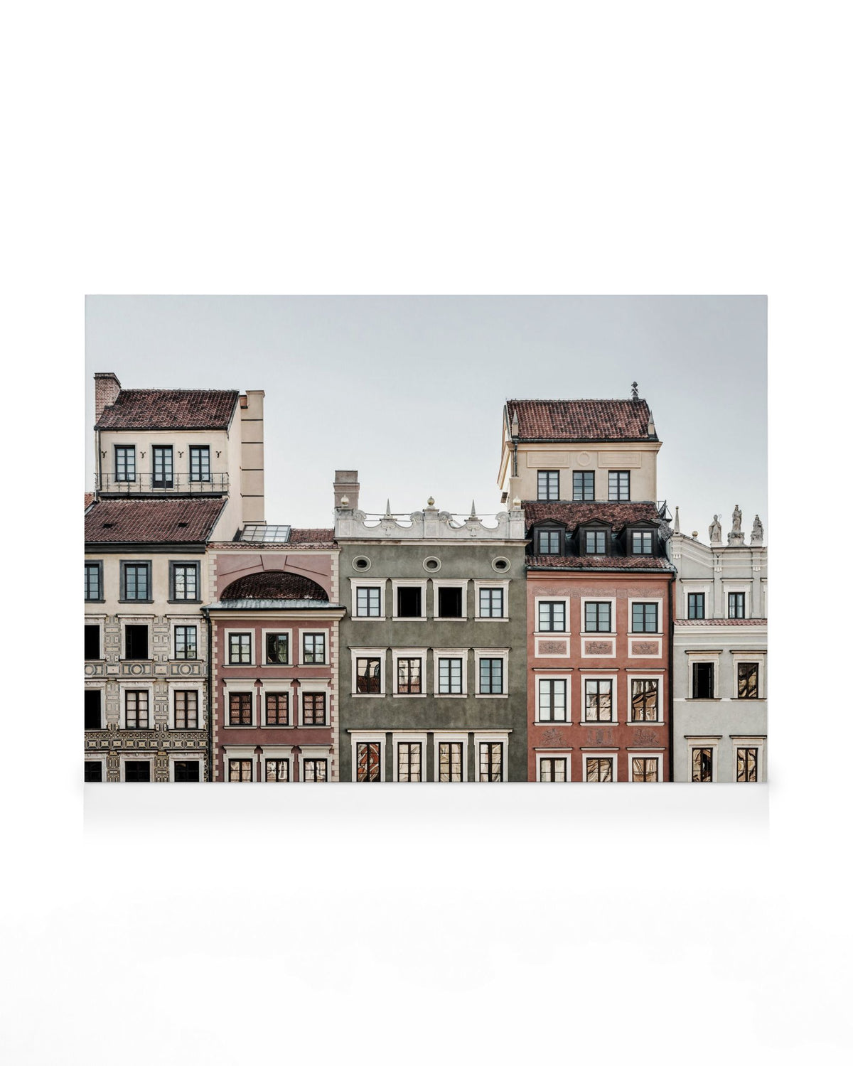 Old Town Facade Canvas print