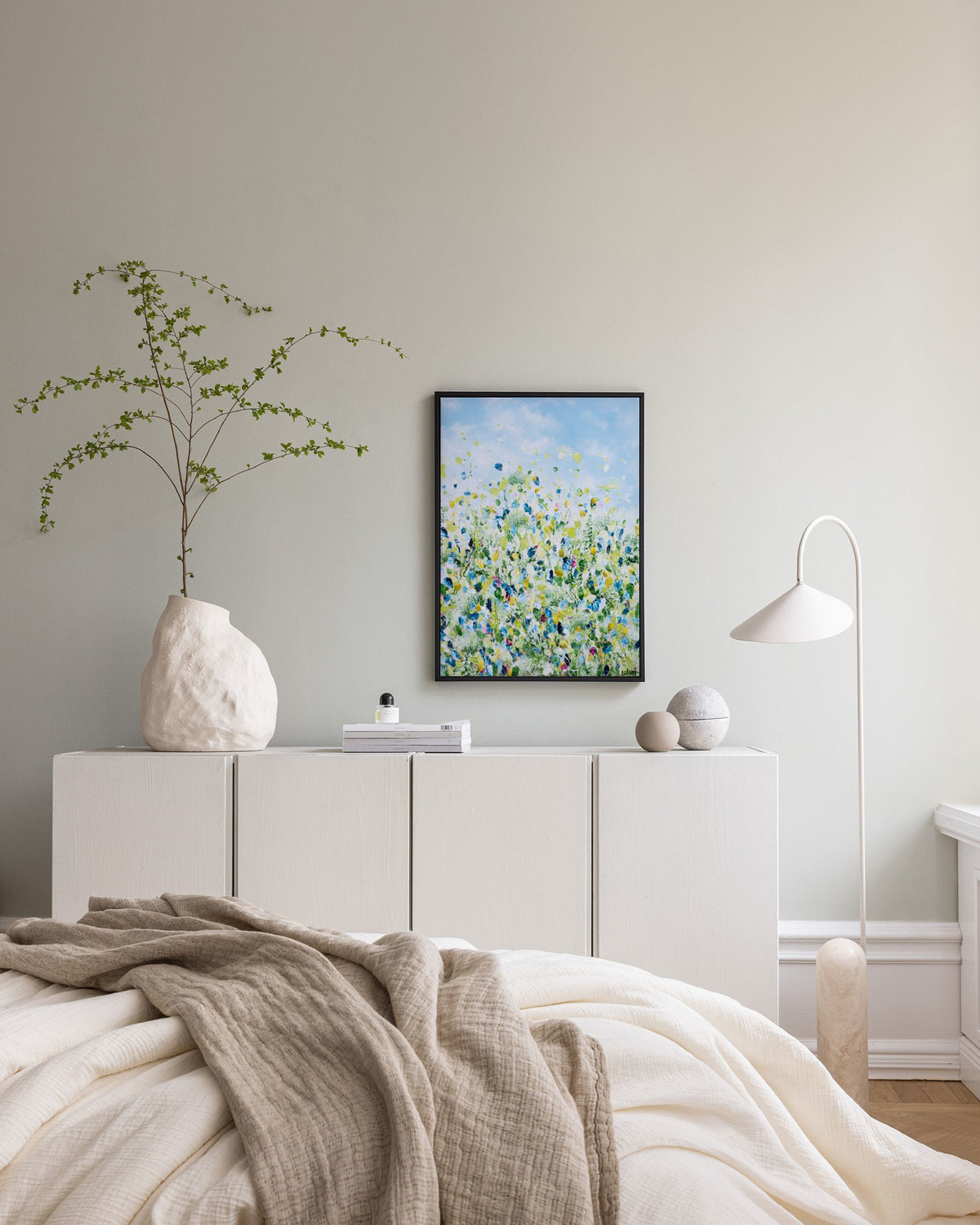 Anna Brandt - Parco Azzurro Canvas print