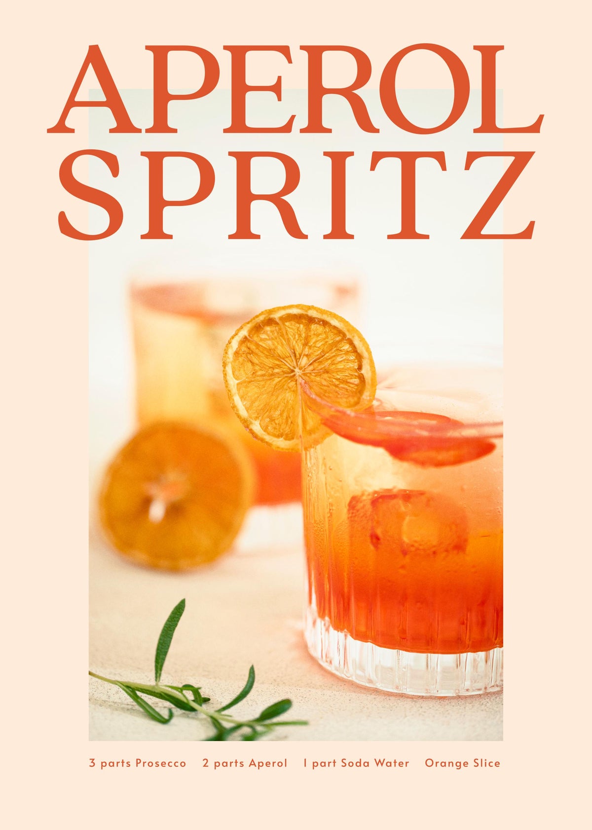 The Aperol Spritz Print