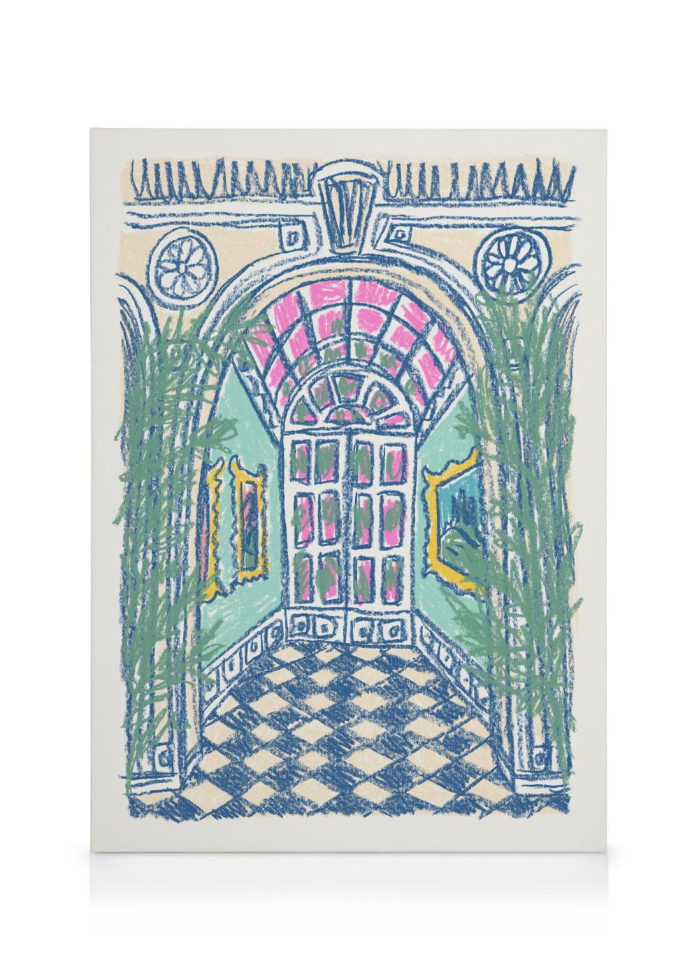 Grand Palace Hallway Canvas print
