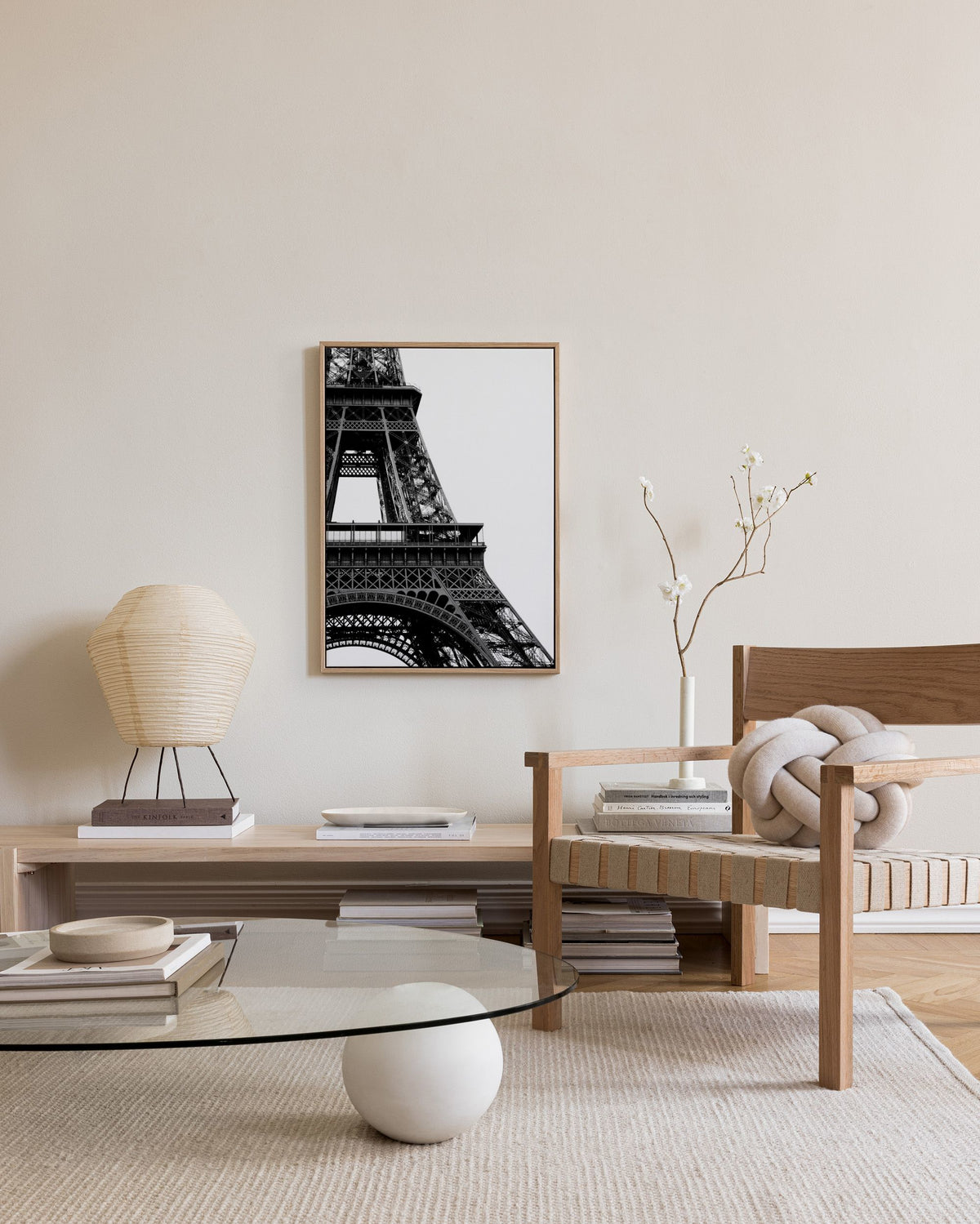 Eiffel Tower Close Up Canvas print