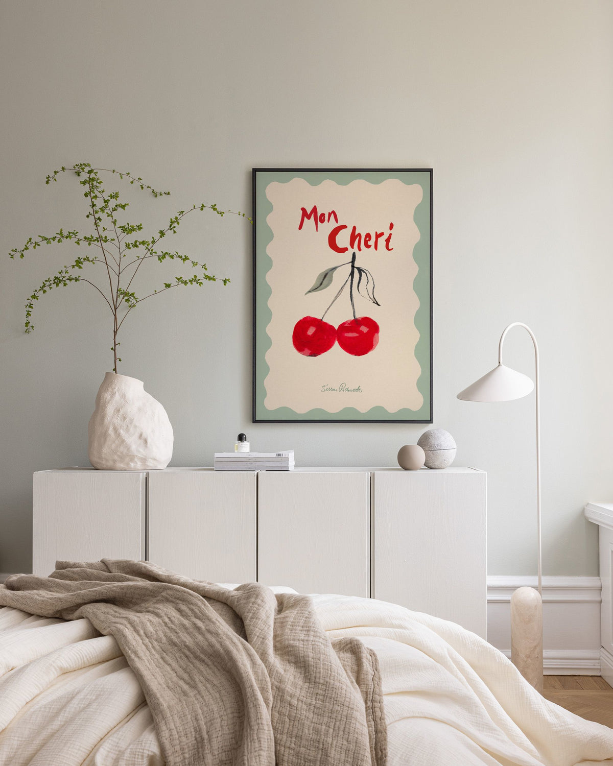 Sissan Richardt - Mon Cheri Canvas print